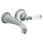Watermark - Wall Mounted 2 Hole Lavatory Set with 8 1/4'' CTC Spout - Vintage Copper
