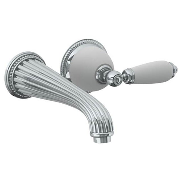 Watermark - Wall Mounted 2 Hole Lavatory Set with 8 1/4'' CTC Spout - Vintage Copper
