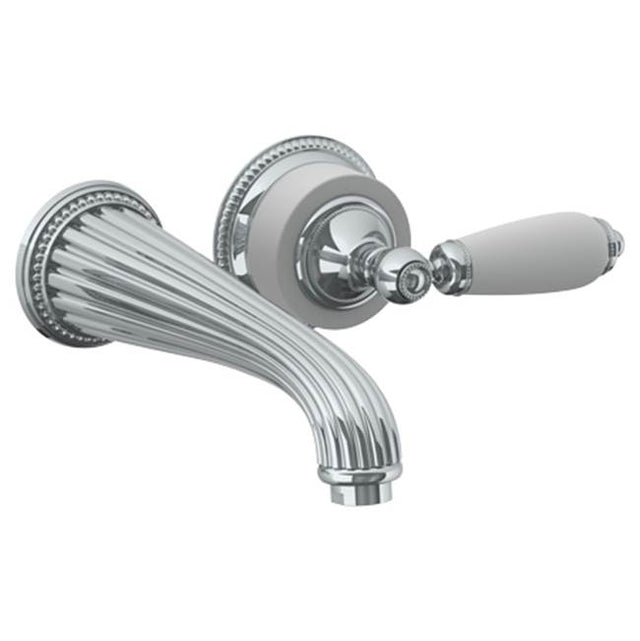 Watermark - Wall Mounted 2 Hole Lavatory Set with 8 1/4'' CTC Spout - Vintage Copper