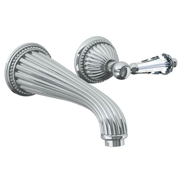 Watermark - Wall Mounted 2 Hole Lavatory Set with 8 1/4'' CTC Spout - Vintage Copper