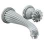 Watermark - Wall Mounted 2 Hole Lavatory Set with 8 1/4'' CTC Spout - Vintage Copper