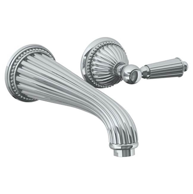 Watermark - Wall Mounted 2 Hole Lavatory Set with 8 1/4'' CTC Spout - Vintage Copper