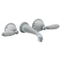 Watermark - Wall Mounted 3 Hole Lavatory Set with 8 1/4'' CTC Spout - Vintage Copper
