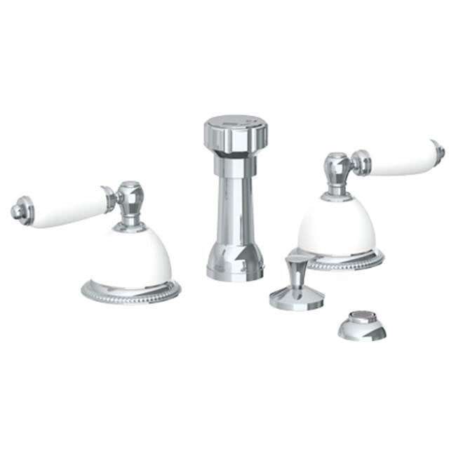 Watermark - Deck Mounted 4-Hole Bidet - Vintage Copper