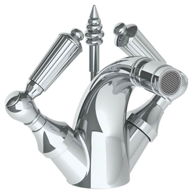 Watermark - Deck Mounted Monoblock Bidet Mixer - Vintage Copper