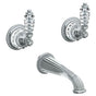 Watermark - Wall Mounted 3 Hole Bath Set - Vintage Copper