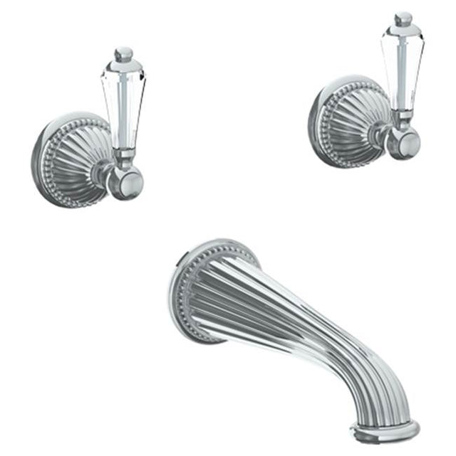 Watermark - Wall Mounted 3 Hole Bath Set - Vintage Copper