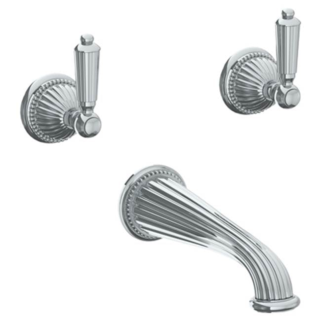 Watermark - Wall Mounted 3 Hole Bath Set - Vintage Copper