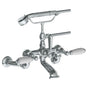 Watermark - Wall Mounted Exposed Bath Set with Hand Shower - Vintage Copper