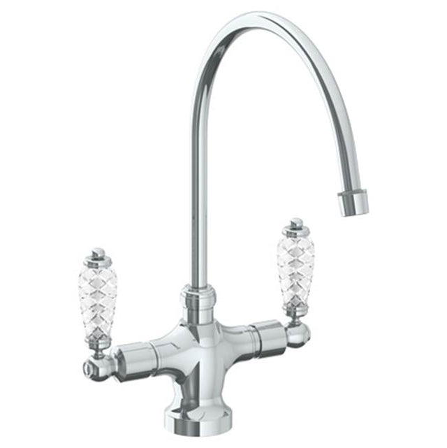 Watermark - Deck Mounted 1 Hole Kitchen Faucet with 9 3/4'' spout - Vintage Copper