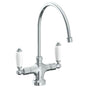 Watermark - Deck Mounted 1 Hole Kitchen Faucet with 9 3/4'' spout - Vintage Copper