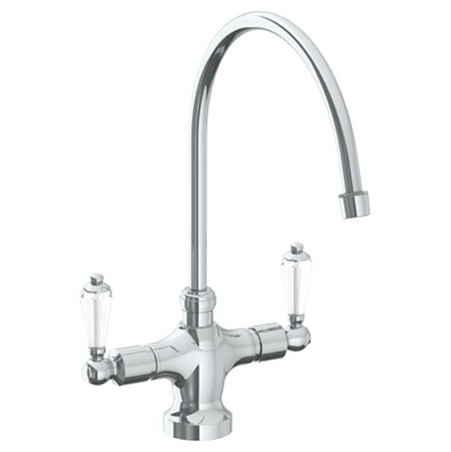 Watermark - Deck Mounted 1 Hole Kitchen Faucet with 9 3/4'' spout - Vintage Copper
