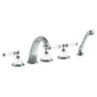 Watermark - Deck Mounted 5 Hole Bath Set - Vintage Copper