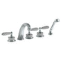 Watermark - Deck Mounted 5 Hole Bath Set - Vintage Copper