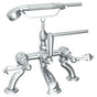 Watermark - Deck Mounted Exposed Bath Set with Hand Shower - Vintage Copper