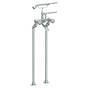 Watermark - Floor Standing Bath Set with Hand Shower - Vintage Copper