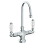 Watermark - Deck Mounted 1 Hole Kitchen Faucet with 4 1/2'' spout - Vintage Copper