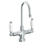 Watermark - Deck Mounted 1 Hole Kitchen Faucet with 4 1/2'' spout - Vintage Copper
