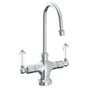 Watermark - Deck Mounted 1 Hole Kitchen Faucet with 4 1/2'' spout - Vintage Copper