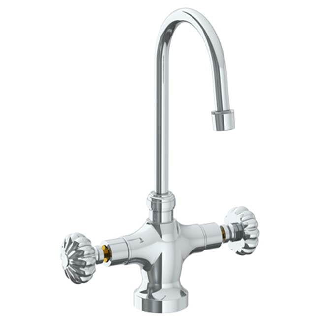 Watermark - Deck Mounted 1 Hole Kitchen Faucet with 4 1/2'' spout - Vintage Copper