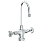 Watermark - Deck Mounted 1 Hole Kitchen Faucet with 4 1/2'' spout - Vintage Copper
