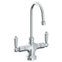 Watermark - Deck Mounted 1 Hole Kitchen Faucet with 4 1/2'' spout - Vintage Copper