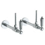 Watermark - Lavatory Angle Stop Kit -1/2'' Sweat x 3/8'' OD Compression - Vintage Copper
