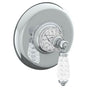 Watermark - Wall Mounted Pressure Balance Shower Trim, 7'' dia. - Vintage Copper
