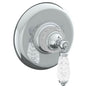 Watermark - Wall Mounted Pressure Balance Shower Trim, 7'' dia. - Vintage Copper