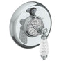 Watermark - Wall Mounted Pressure Balance Shower Trim with Diverter, 7'' dia. - Vintage Copper