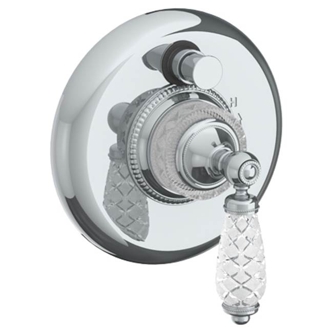 Watermark - Wall Mounted Pressure Balance Shower Trim with Diverter, 7'' dia. - Vintage Copper