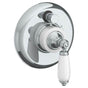 Watermark - Wall Mounted Pressure Balance Shower Trim with Diverter, 7'' dia. - Vintage Copper