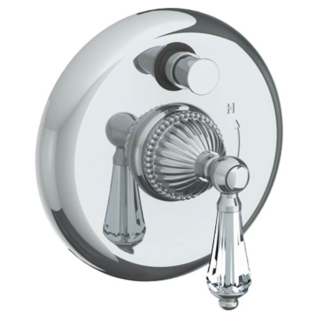 Watermark - Wall Mounted Pressure Balance Shower Trim with Diverter, 7'' dia. - Vintage Copper