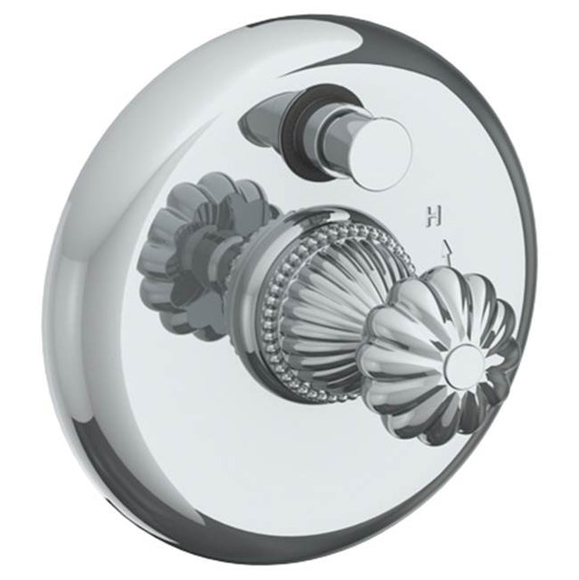 Watermark - Wall Mounted Pressure Balance Shower Trim with Diverter, 7'' dia. - Vintage Copper