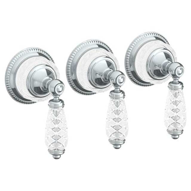 Watermark - Wall Mounted 3-Valve Shower Trim - Vintage Copper