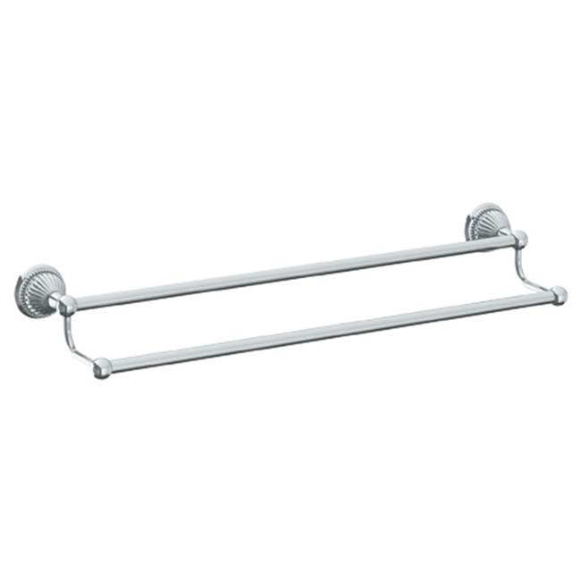 Watermark - Wall Mounted Double Towel Bar, 24'' - Vintage Copper