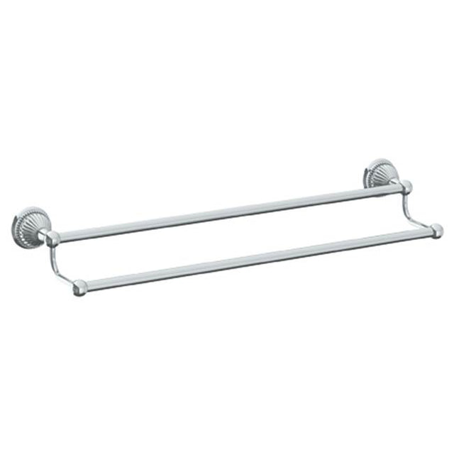 Watermark - Wall Mounted Double Towel Bar, 24'' - Vintage Copper