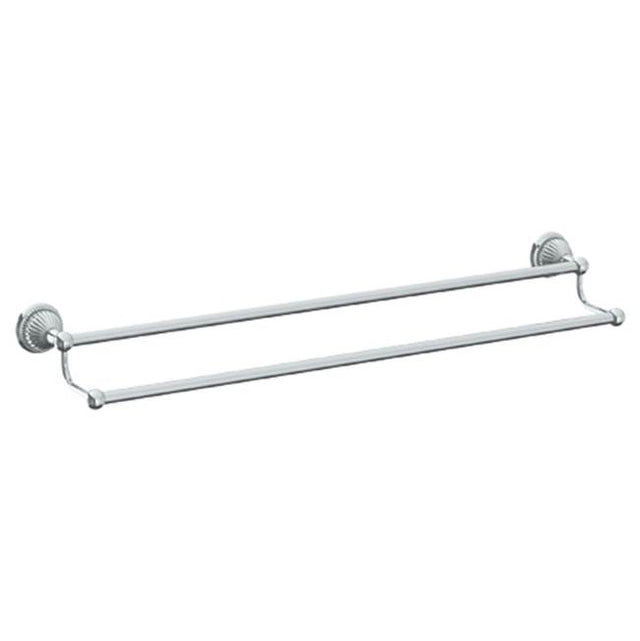 Watermark - Wall Mounted Double Towel Bar, 18'' - Vintage Copper