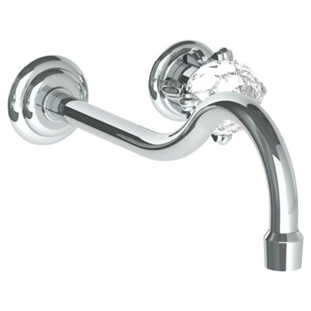 Watermark - Wall Mounted 2 Hole Lavatory Set with 10 5/8'' CTC Spout - Vintage Copper