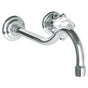 Watermark - Wall Mounted 2 Hole Lavatory Set with 10 5/8'' CTC Spout - Vintage Copper
