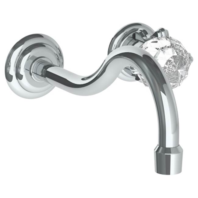 Watermark - Wall Mounted 2 Hole Lavatory Set with 8 3/8'' CTC Spout - Vintage Copper