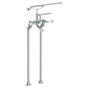 Watermark - Floor Standing Bath Set with Hand Shower - Vintage Copper