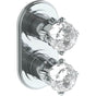 Watermark - Wall Mounted Mini Thermostatic Shower Trim with built-in control, 3 1/2'' - Vintage Copper