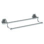 Watermark - Wall Mounted Double Towel Bar, 18'' - Vintage Copper