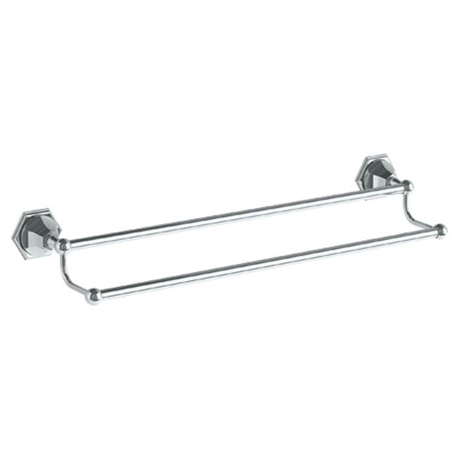 Watermark - Wall Mounted Double Towel Bar, 24'' - Vintage Copper