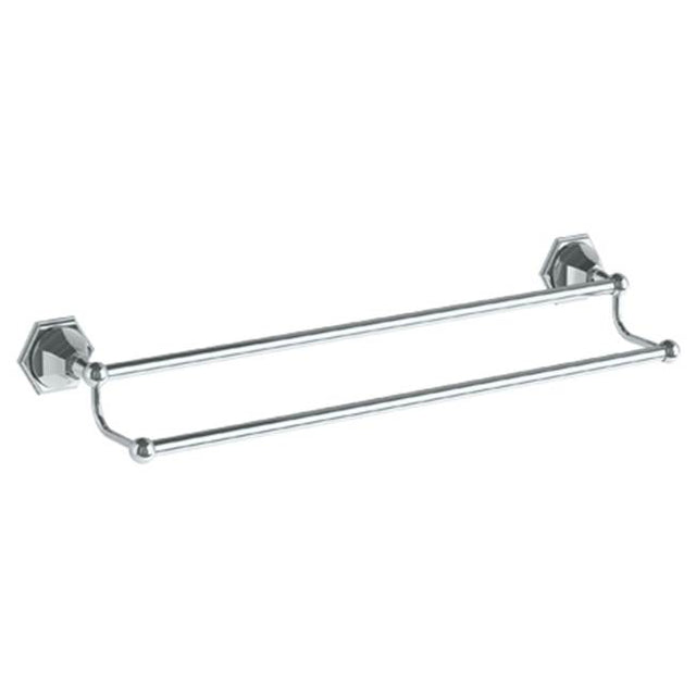 Watermark - Wall Mounted Double Towel Bar, 24'' - Vintage Copper