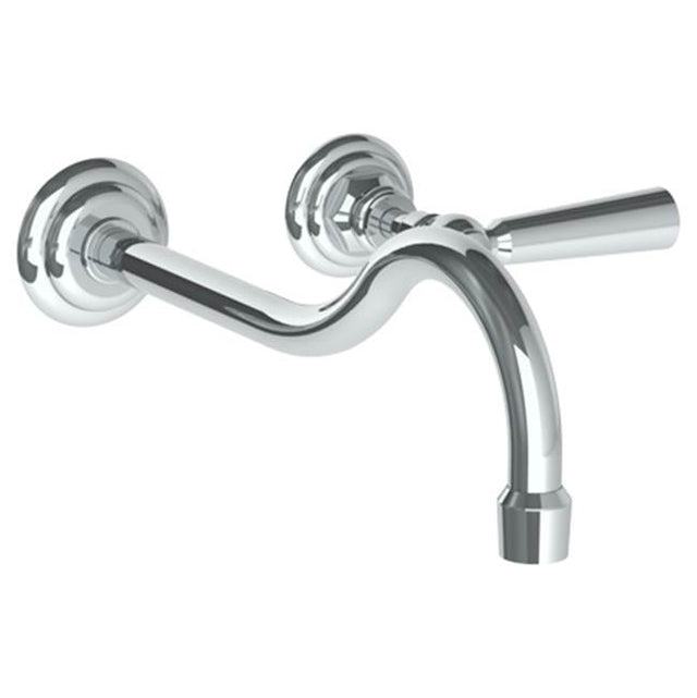 Watermark - Wall Mounted 2 Hole Lavatory Set with 11'' CTC Spout - Vintage Copper