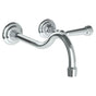 Watermark - Wall Mounted 2 Hole Lavatory Set with 11'' CTC Spout - Vintage Copper
