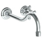 Watermark - Wall Mounted 2 Hole Lavatory Set with 11'' CTC Spout - Vintage Copper