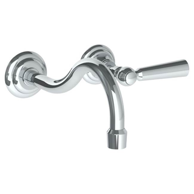 Watermark - Wall Mounted 2 Hole Lavatory Set with 8 3/8'' CTC Spout - Vintage Copper